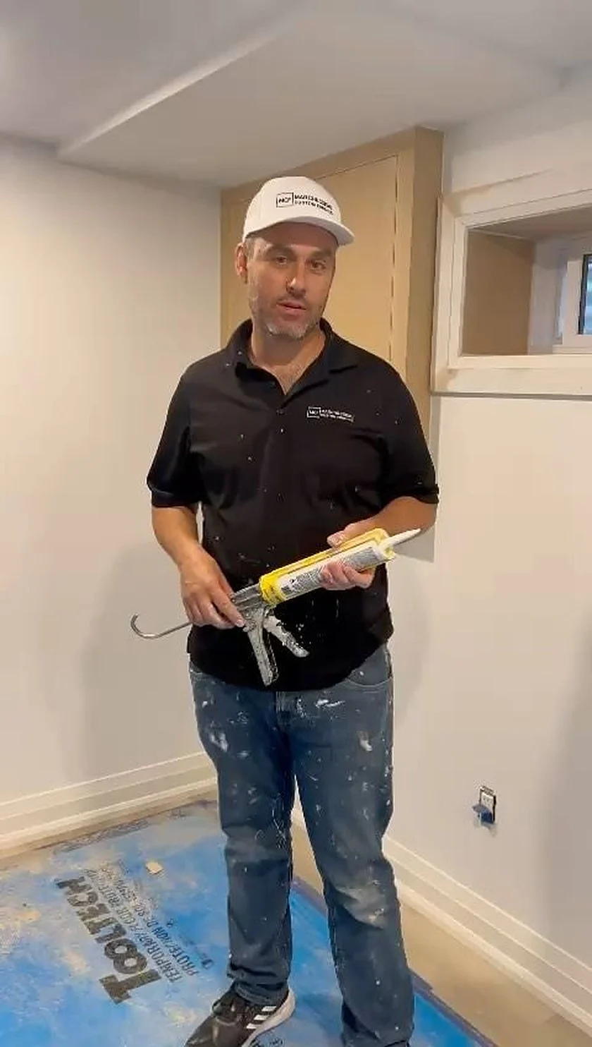Paul Marchesseau on a job site